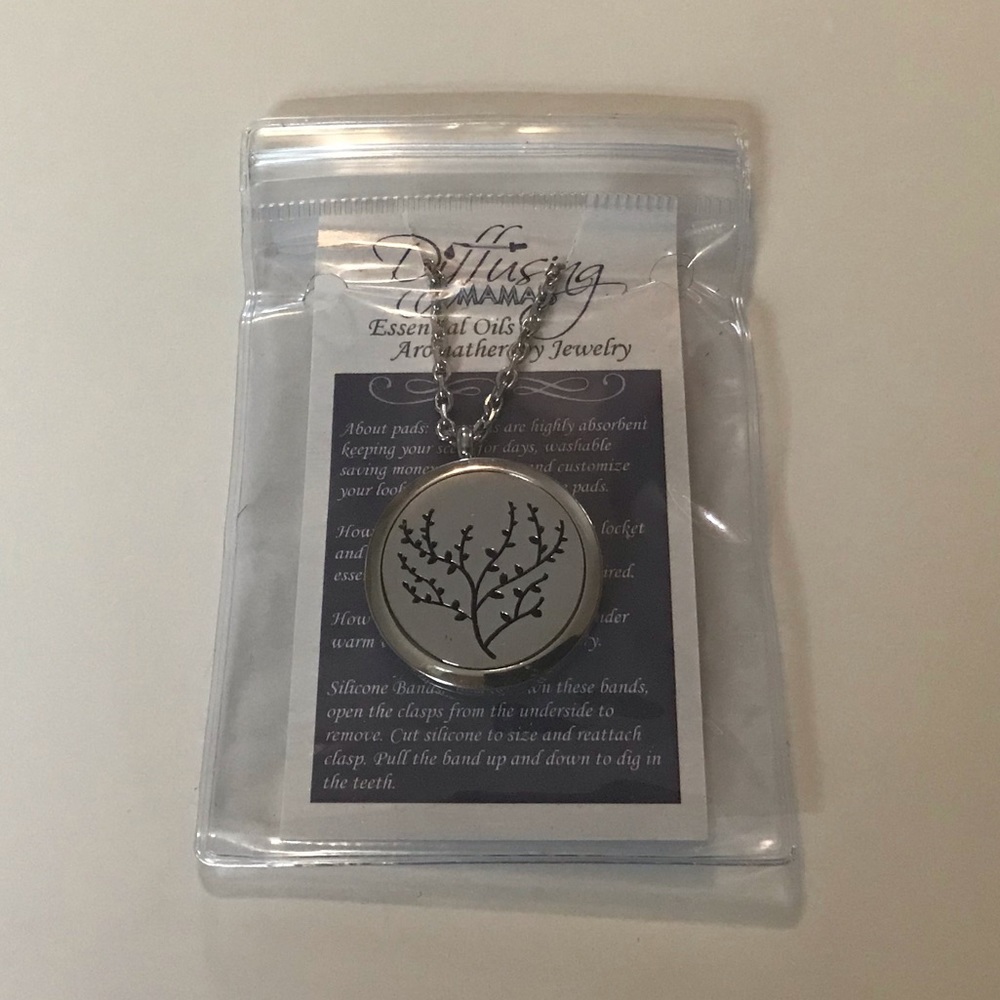 Tree Of Life EO Diffuser Necklace